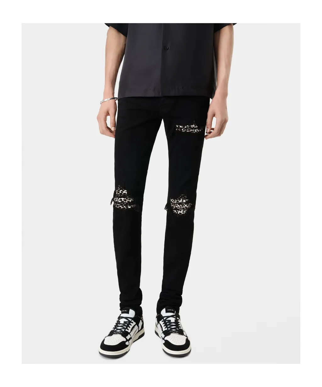 Leopard Print Mx1 Jeans