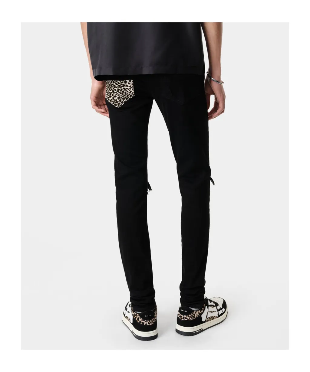 Leopard Print Mx1 Jeans