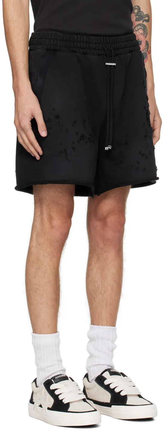 Ma Shotgun Logo Embroidered Shorts
