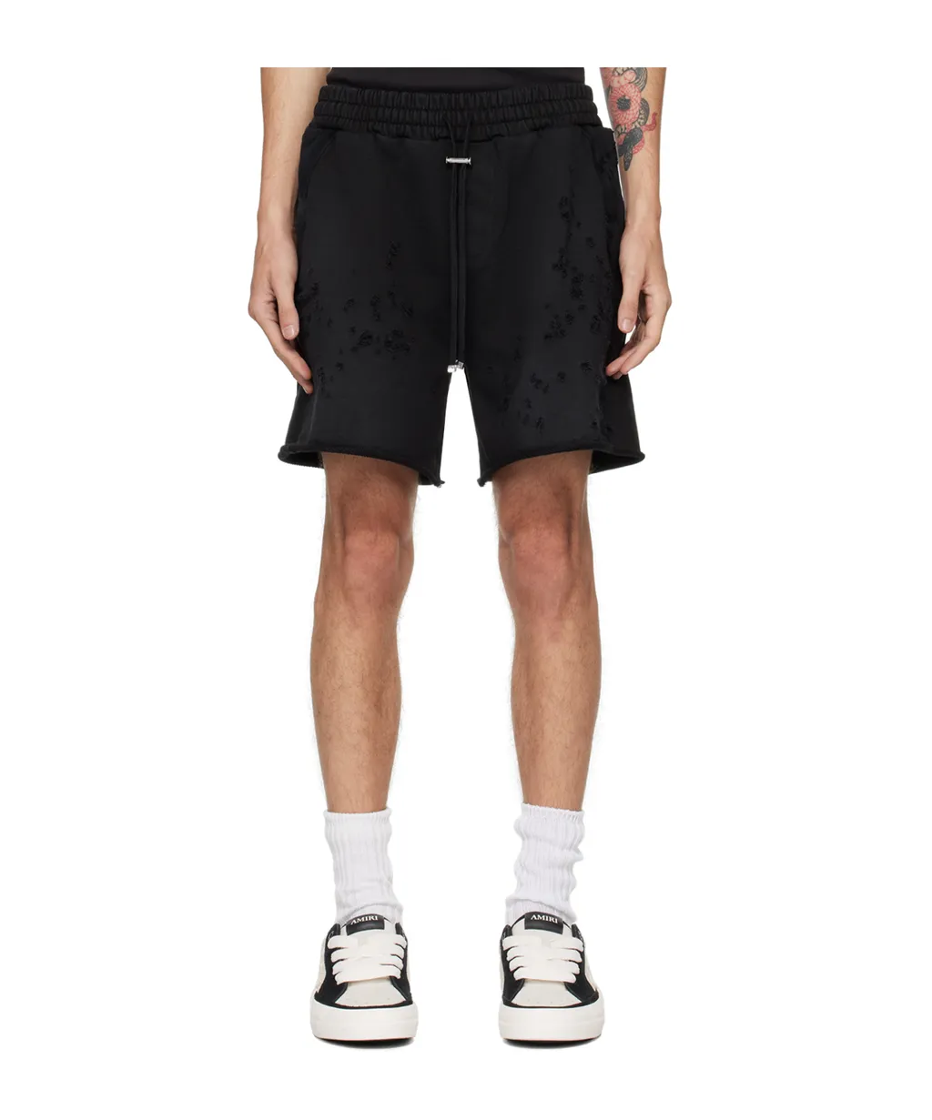 Ma Shotgun Logo Embroidered Shorts