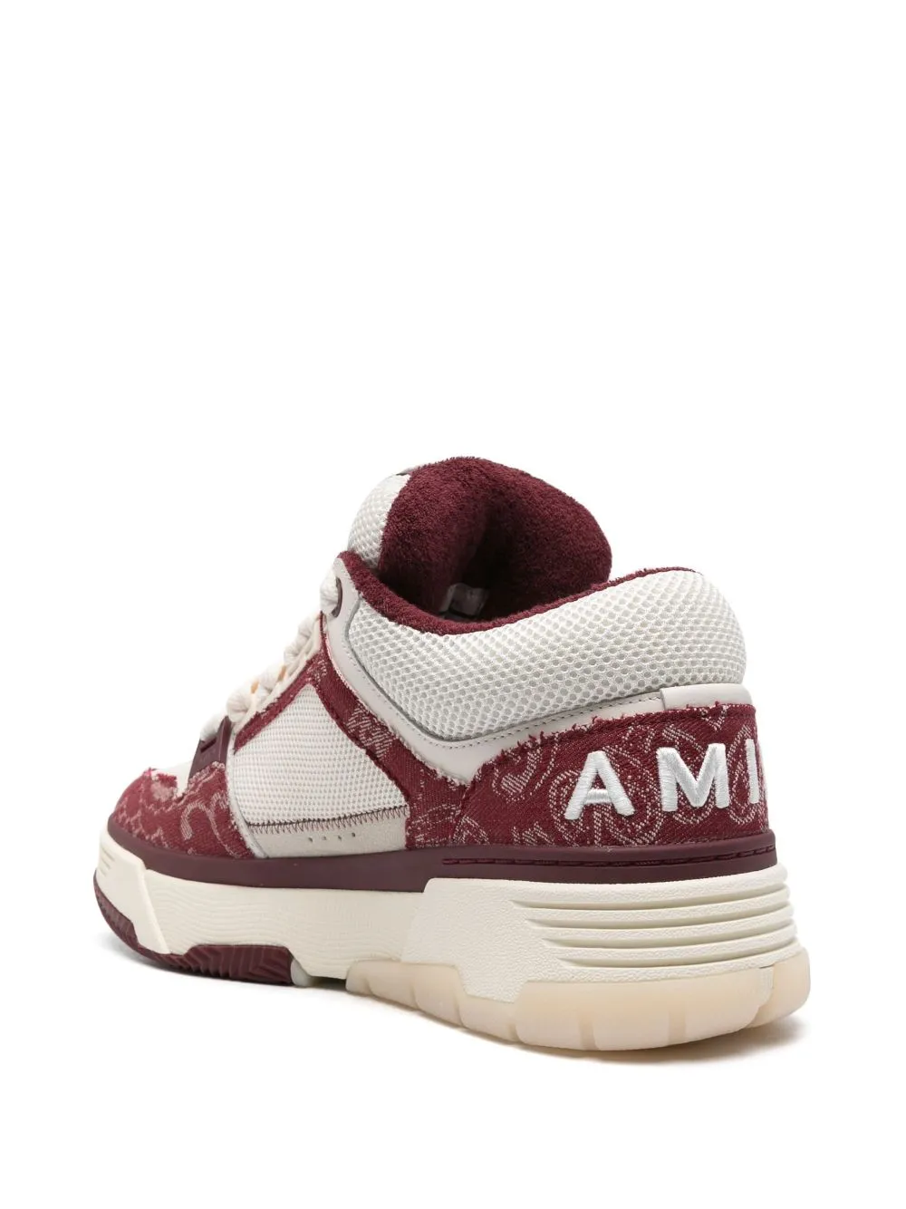 Bandana Lace-Up Sneakers