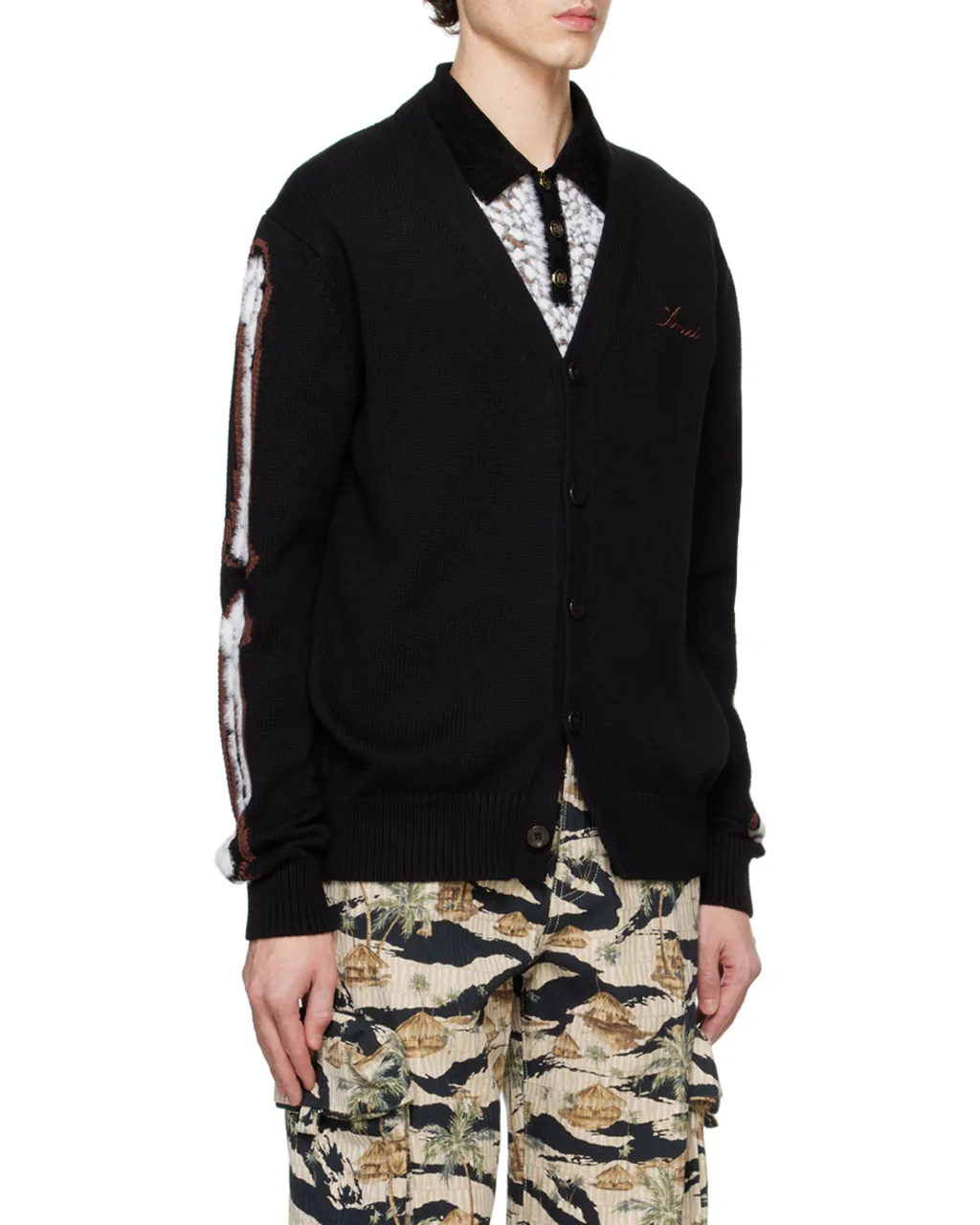Leopard Bones Cardigan