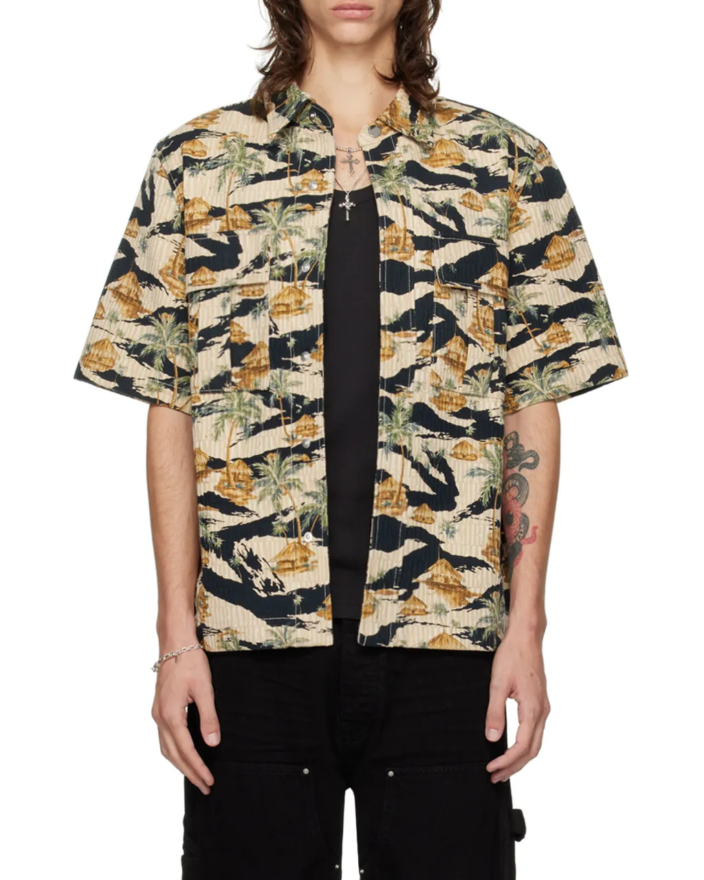 Pattern Printed Shirt