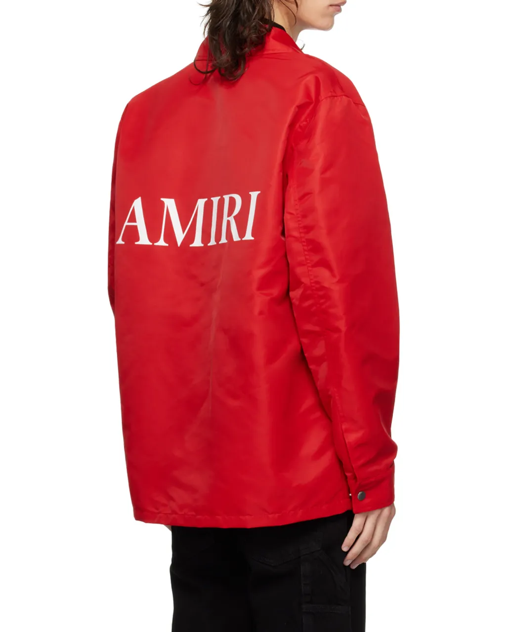 Logo Lapel Casual Jacket