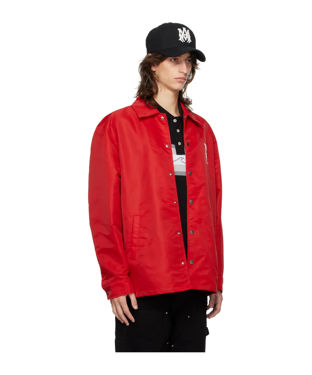 Logo Lapel Casual Jacket