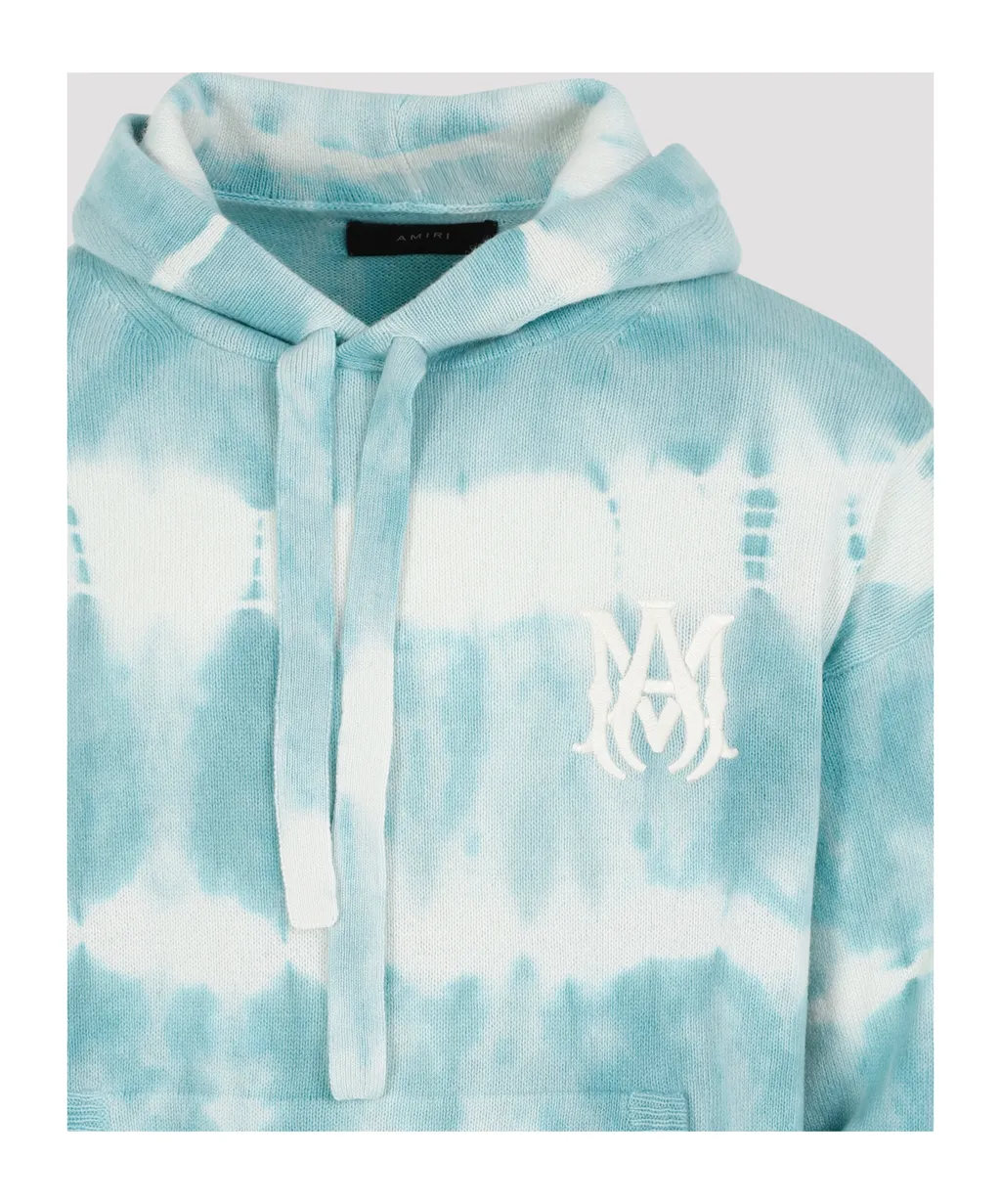 Tie-Dyed Hooded Sweater