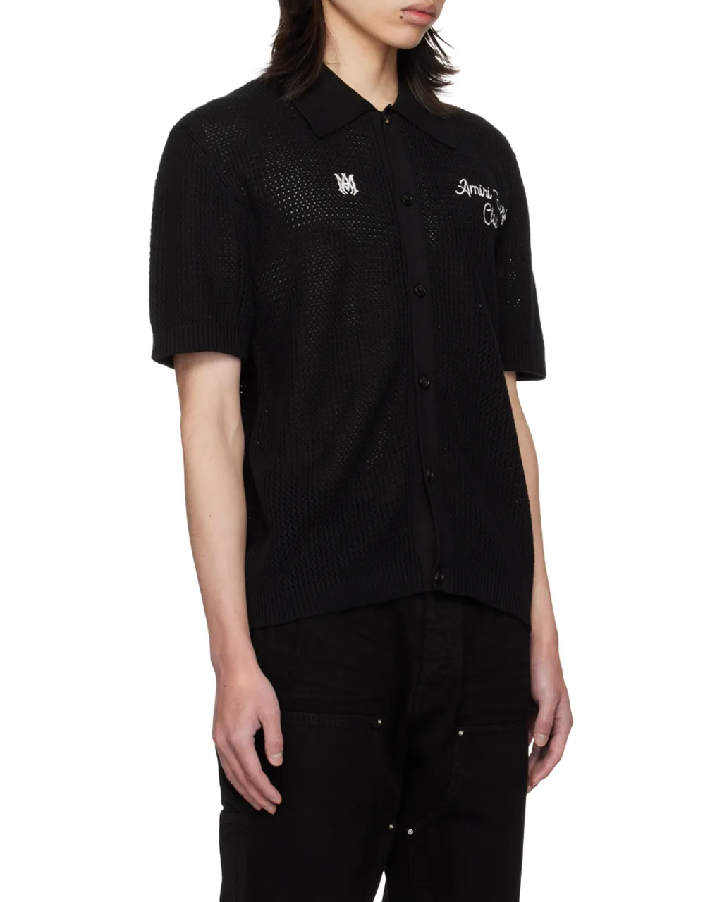 Surf Club Crochet Polo