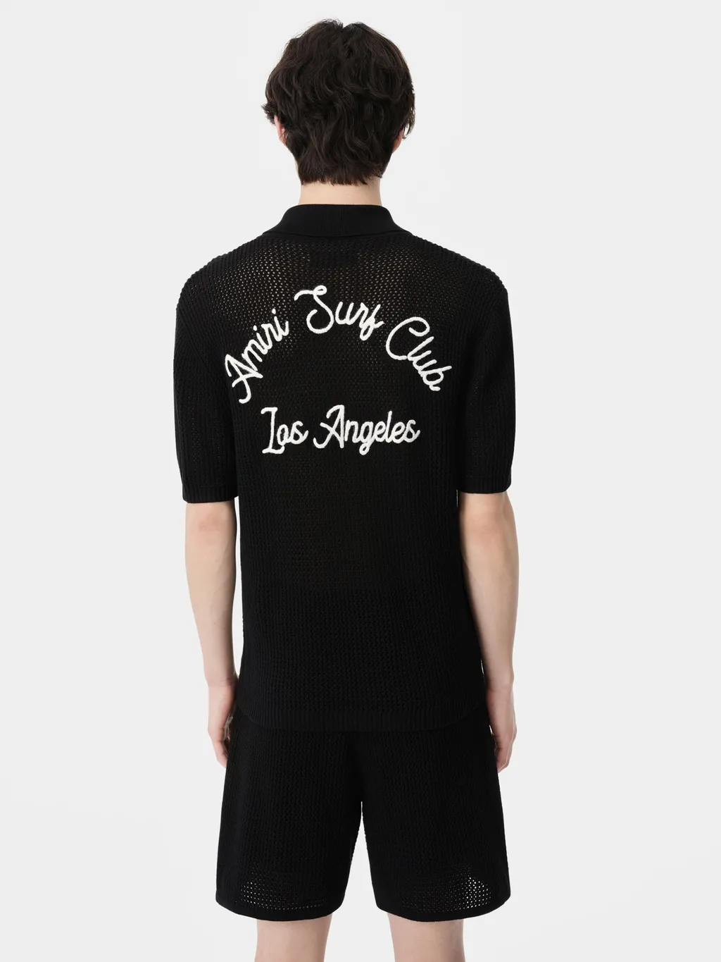 Surf Club Crochet Polo