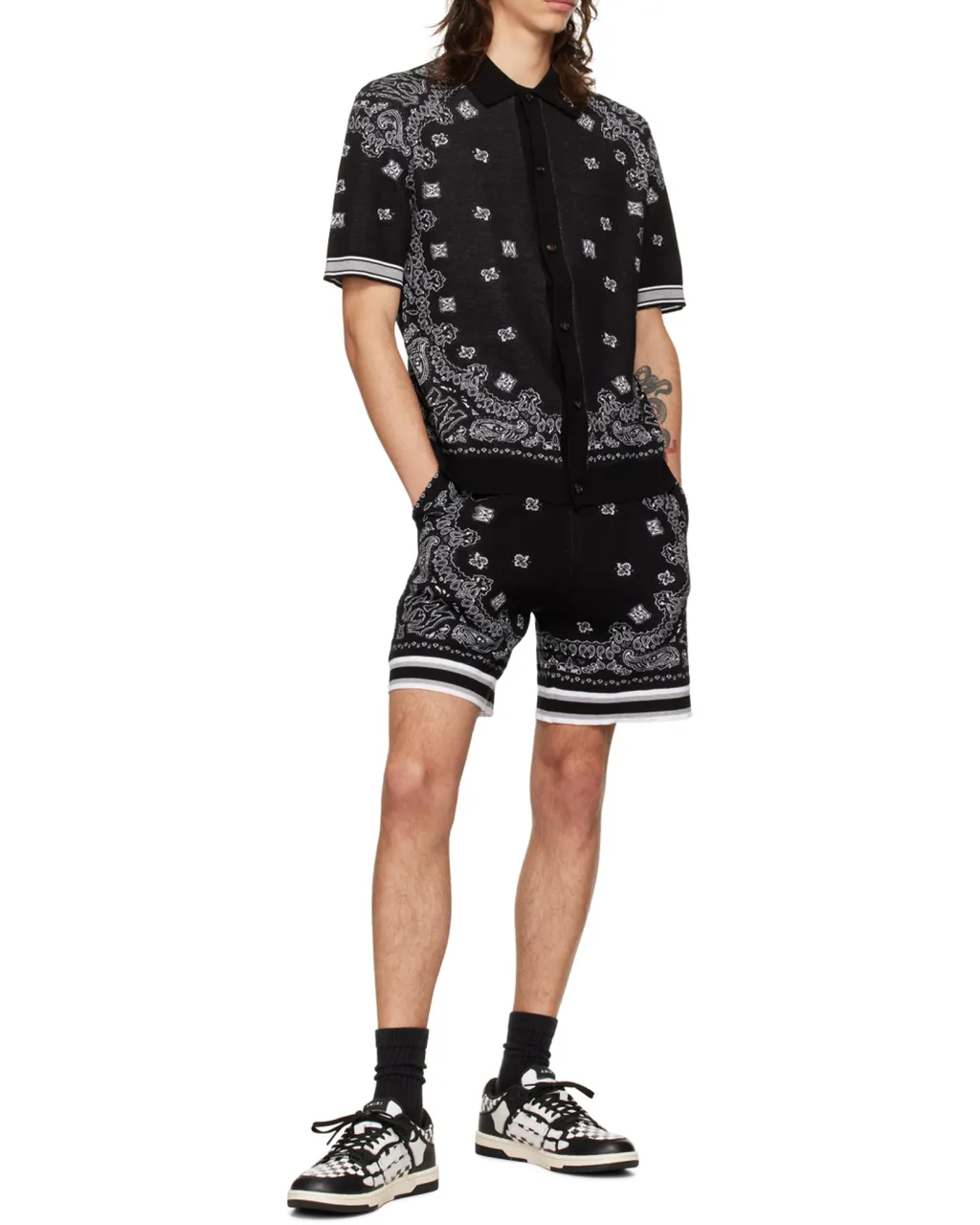 Bandana Cotton Shorts