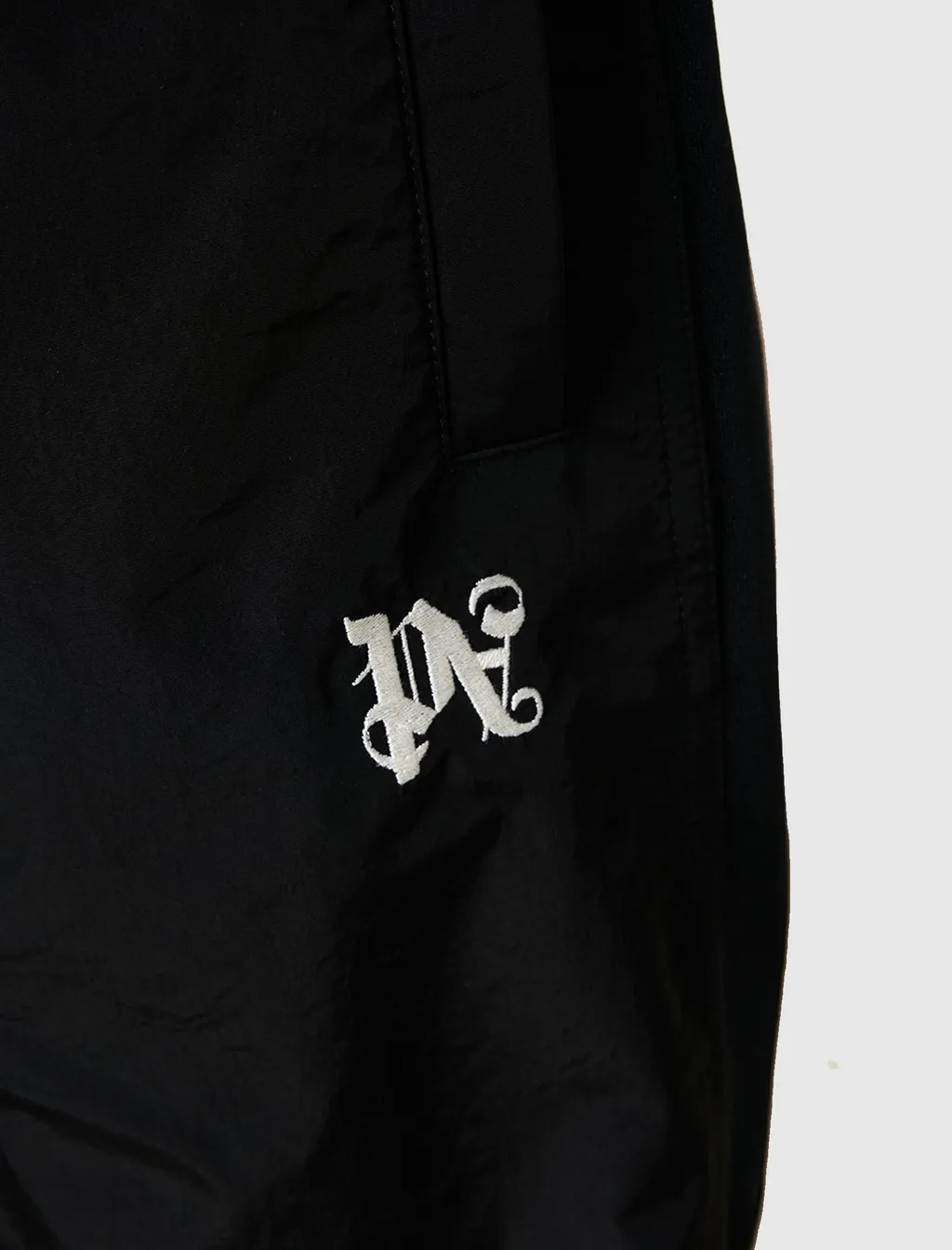 Contrast-Trim Drawstring Track Pants
