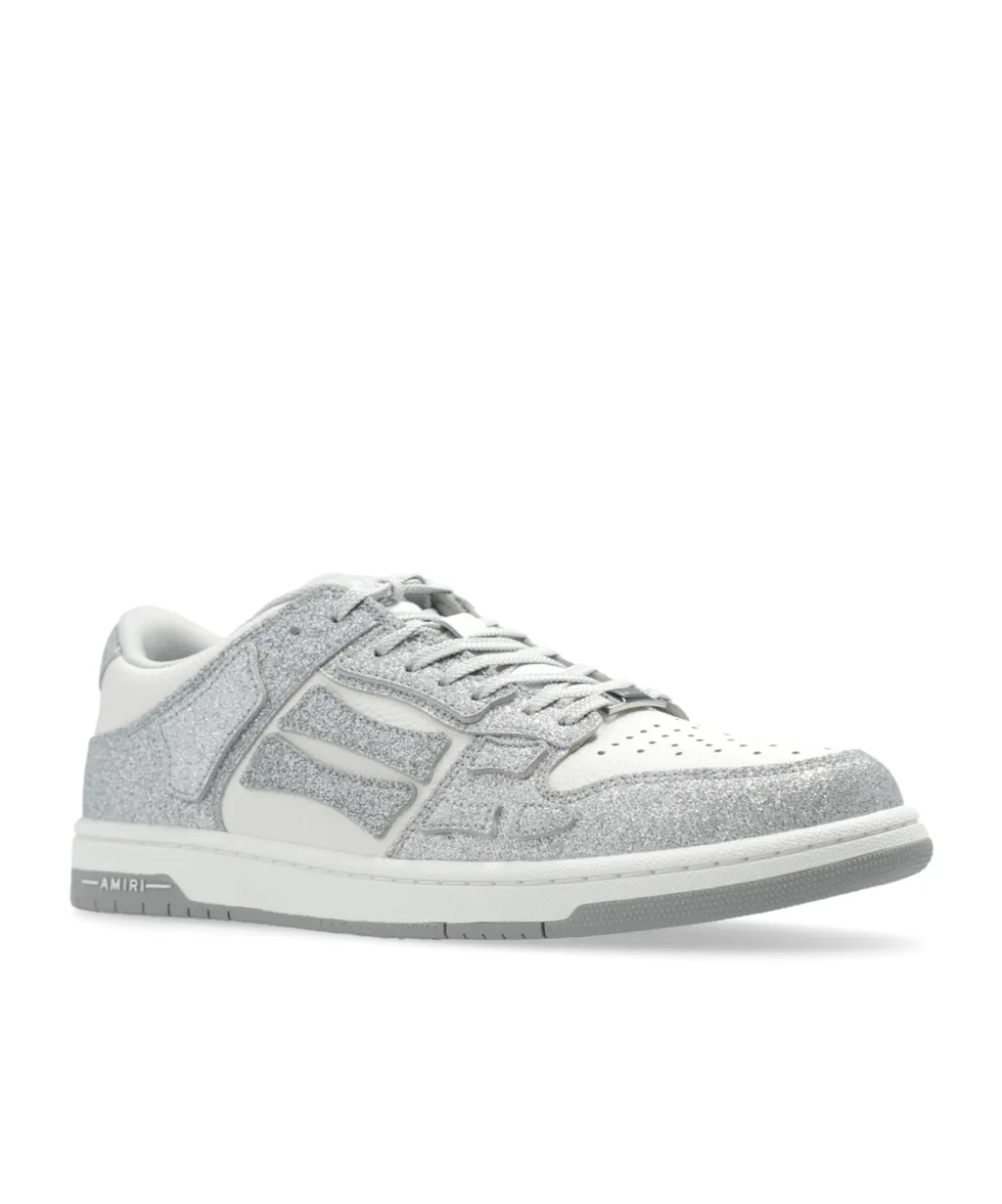 Skel Top Glitter Panelled Sneakers
