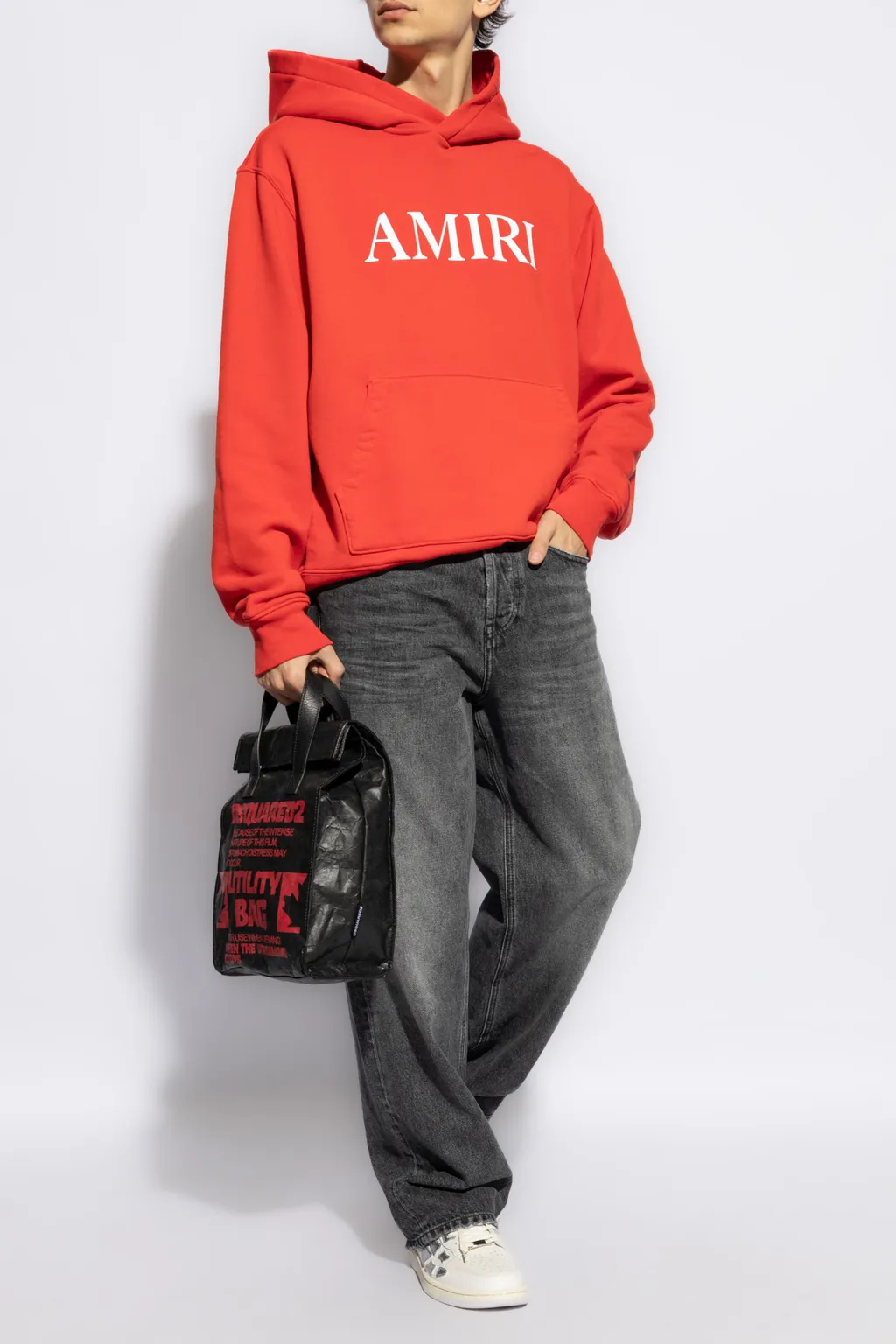 Logo-Print Cotton Hoodie