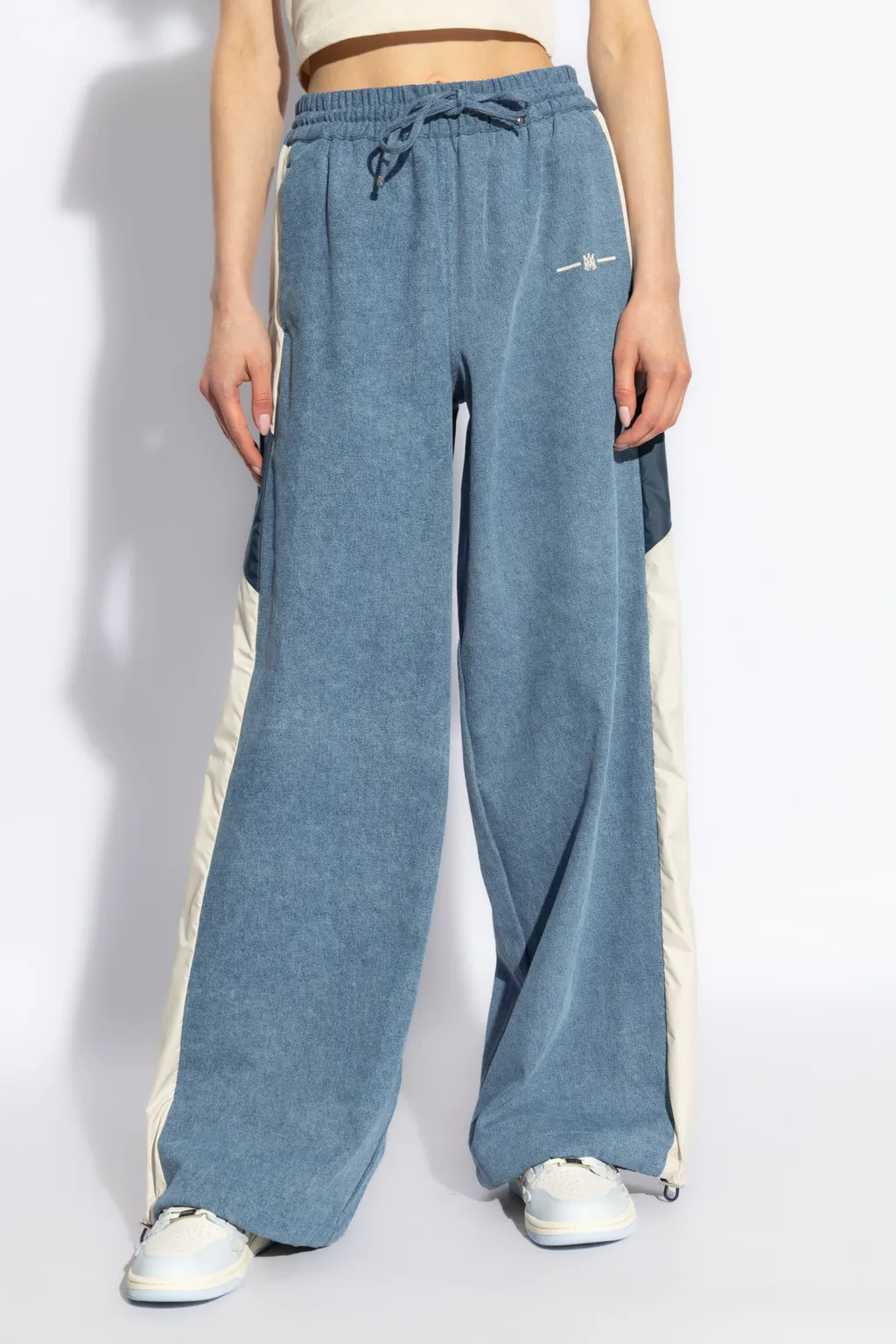 Chambray Track Pants