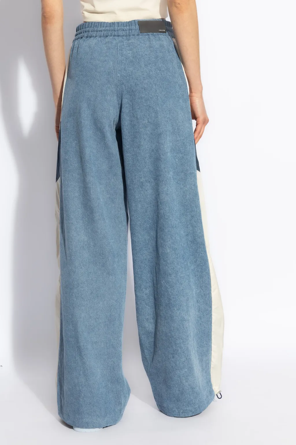 Chambray Track Pants