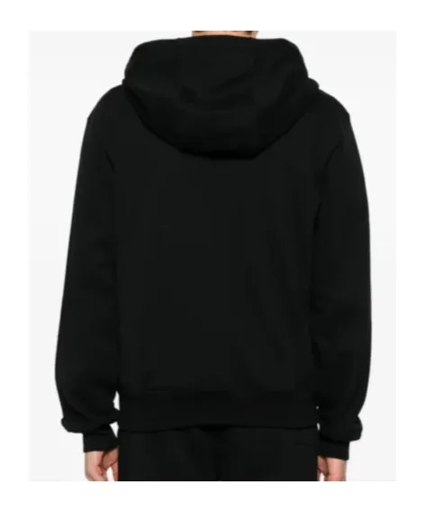 Logo-Patch Zip-Up Hoodie