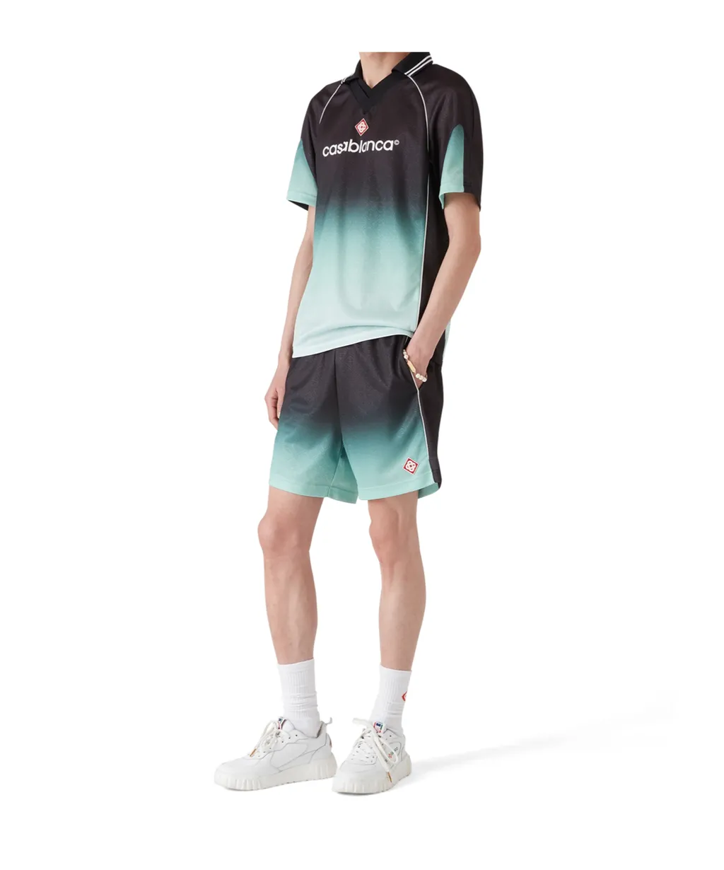 Gradient Panelled Shorts