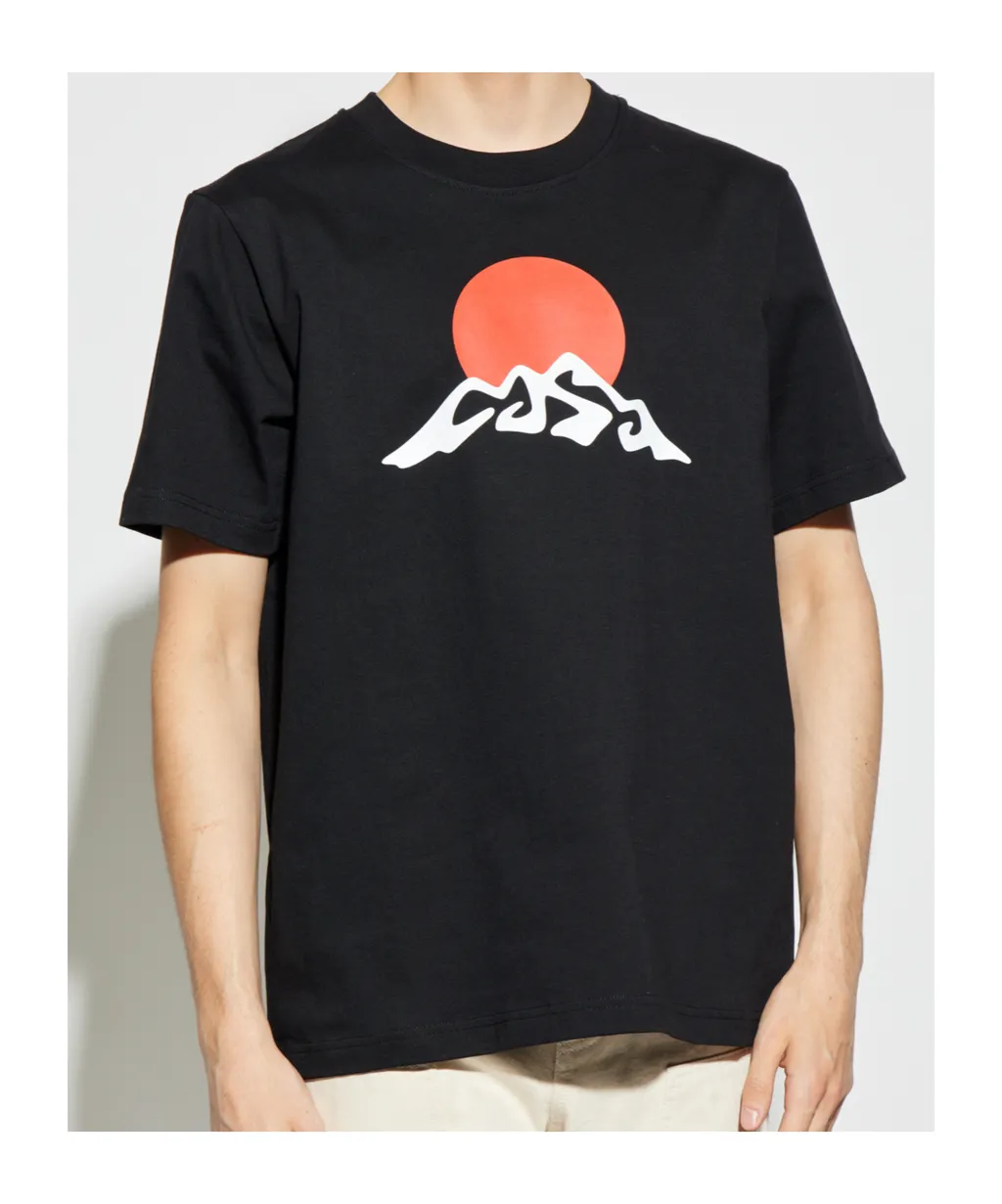 Mountain Printed Crewneck T-Shirt