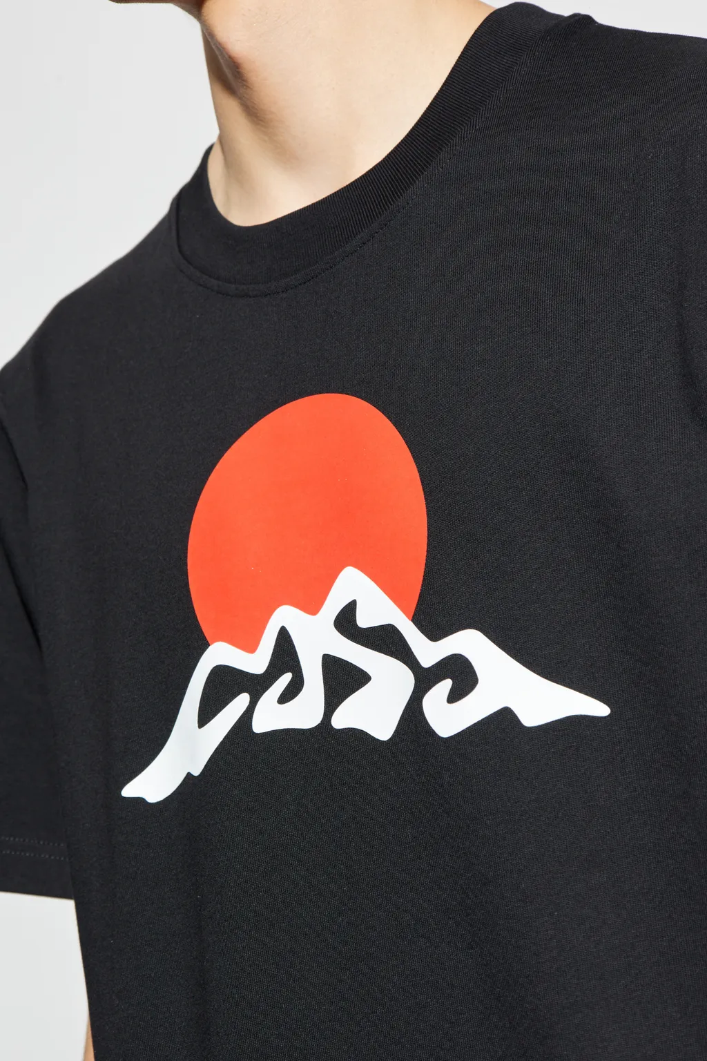 Mountain Printed Crewneck T-Shirt