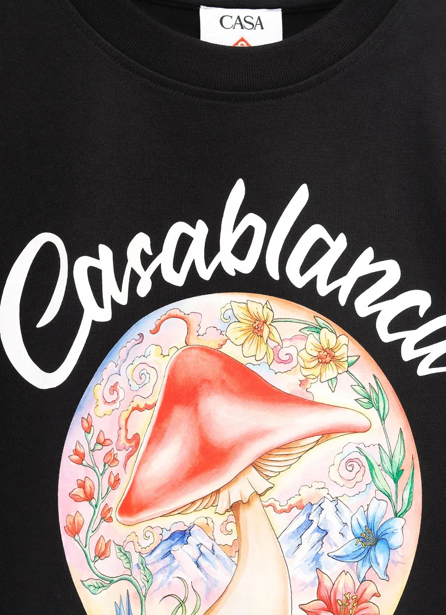 Graphic Printed Crewneck T-Shirt