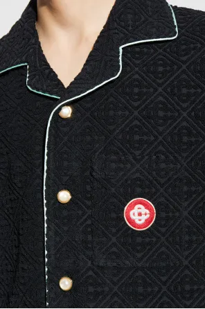 Logo Patch Short-Sleeved Shirt
