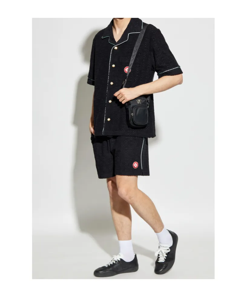 Logo Patch Short-Sleeved Shirt