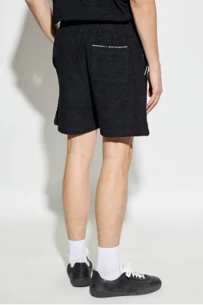 Logo Embroidered Towelling Shorts