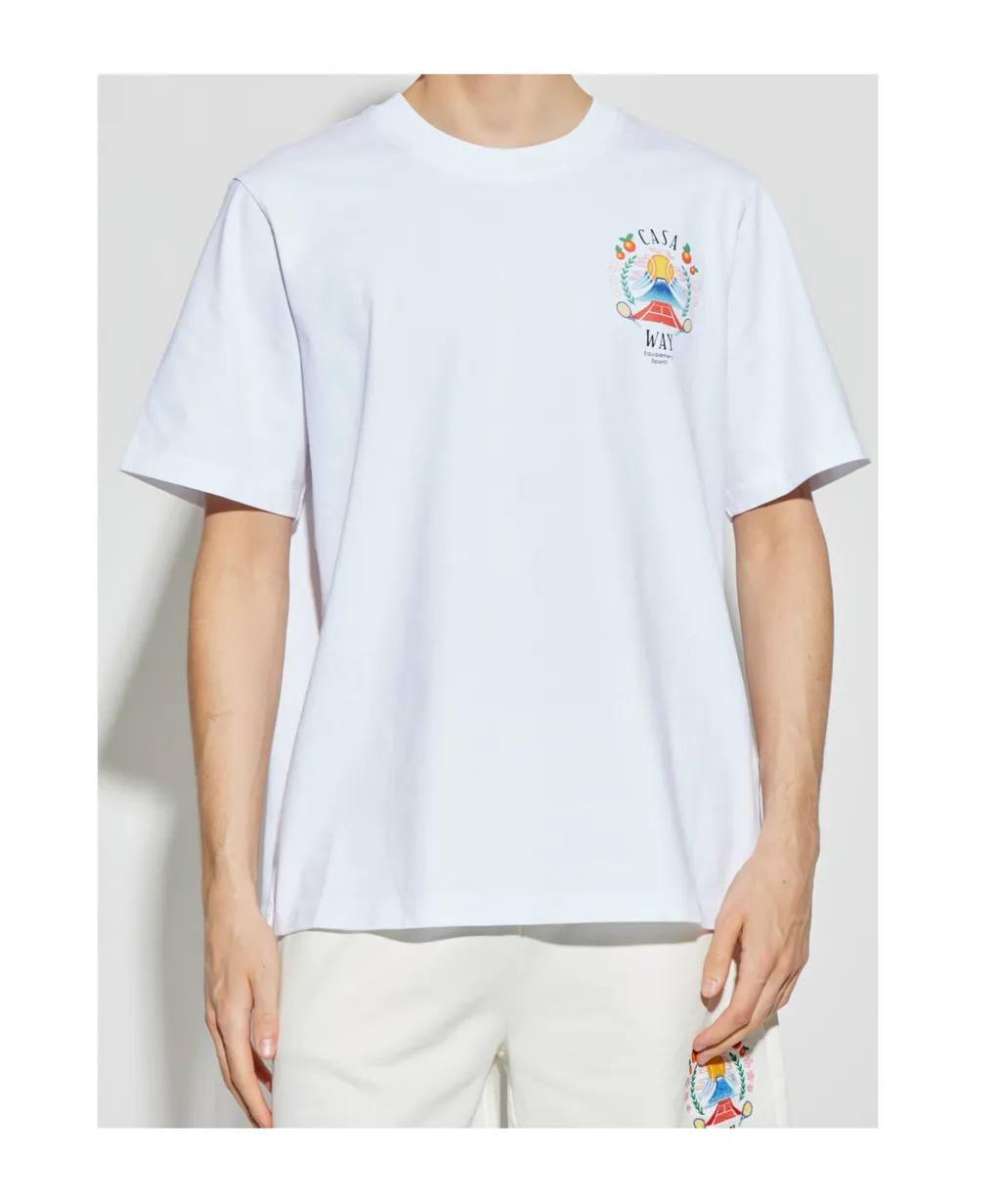 Logo Printed Crewneck T-Shirt