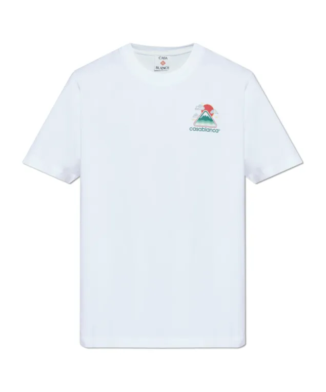 Logo Printed Crewneck T-Shirt