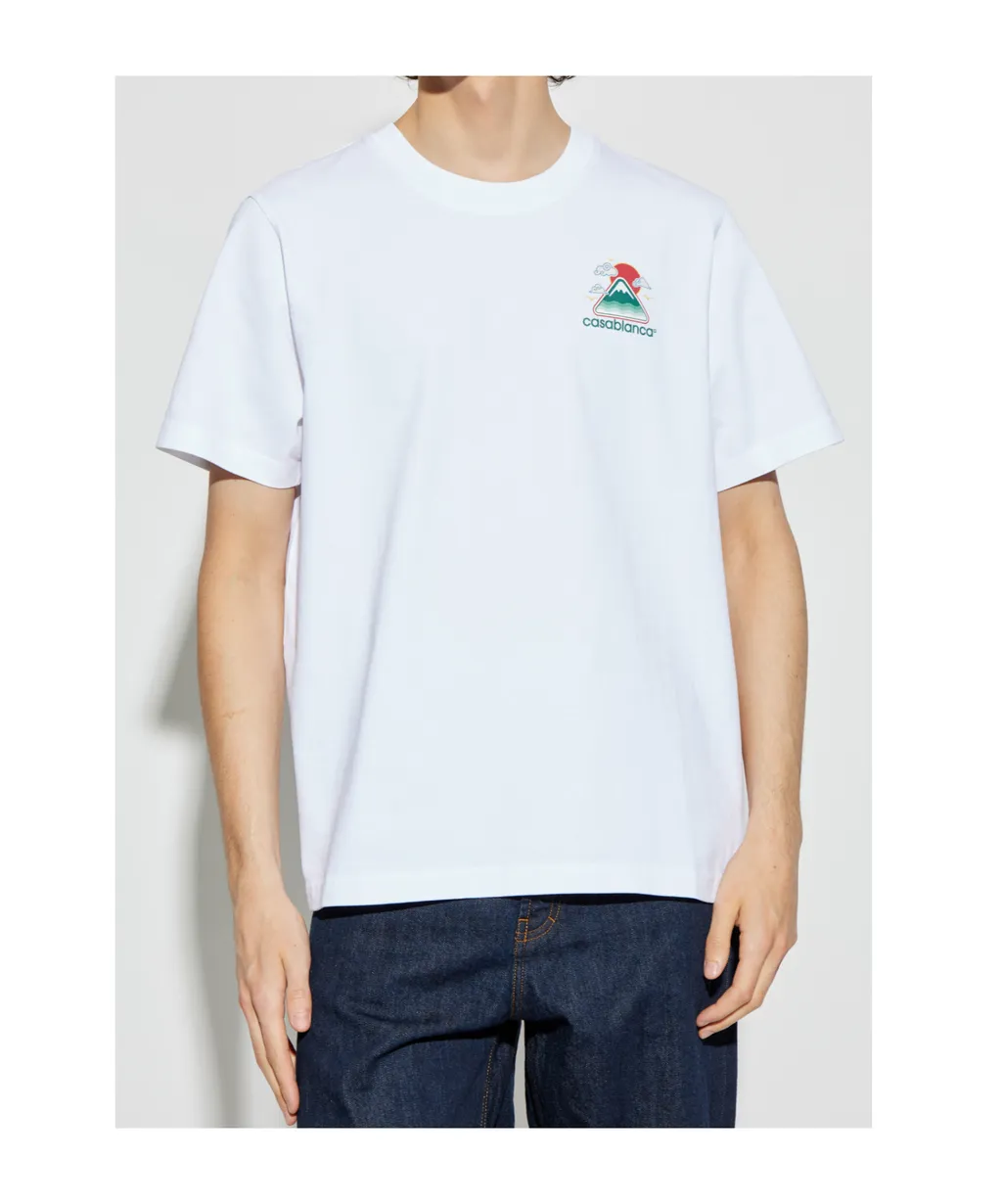 Logo Printed Crewneck T-Shirt