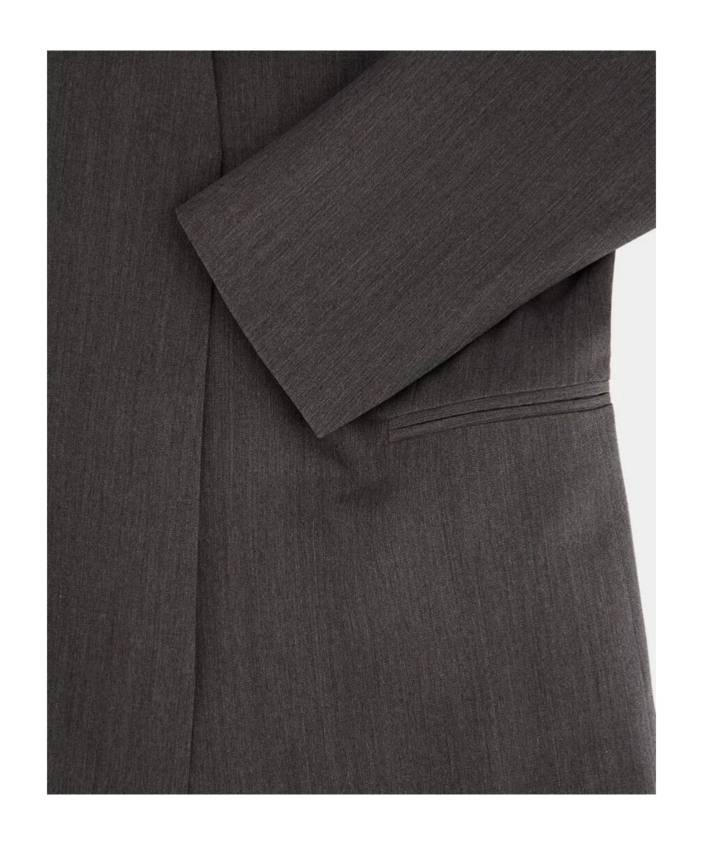 H-Shaped Long Sleeve Suit Jacket