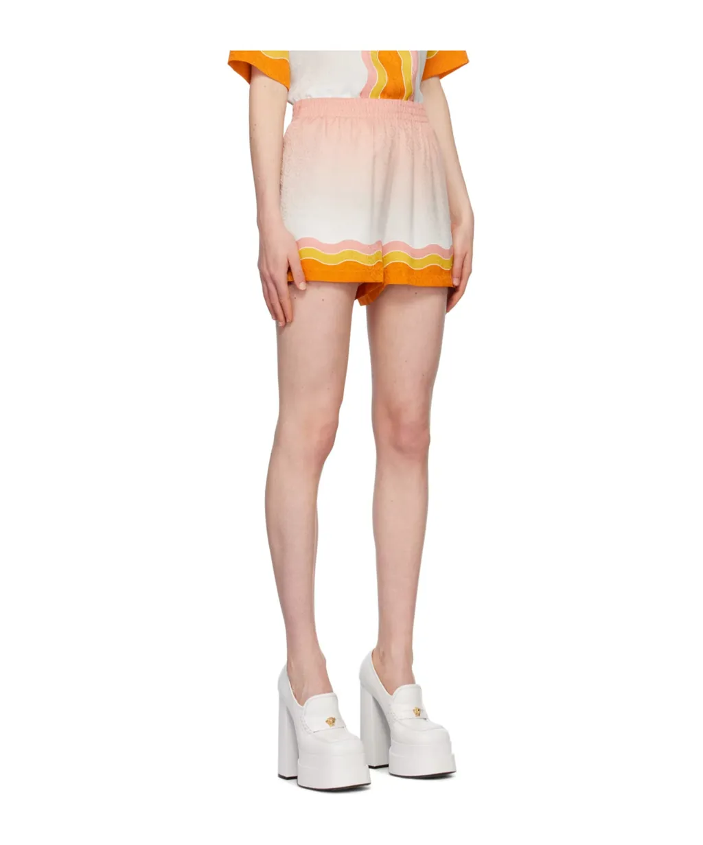 Printed Gradient Shorts