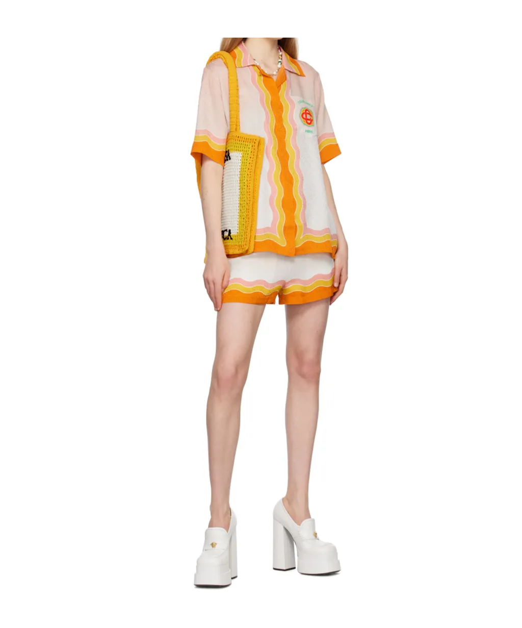 Printed Gradient Shorts