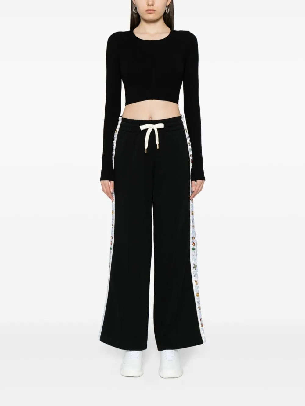 Drawstring Waist Sweatpants