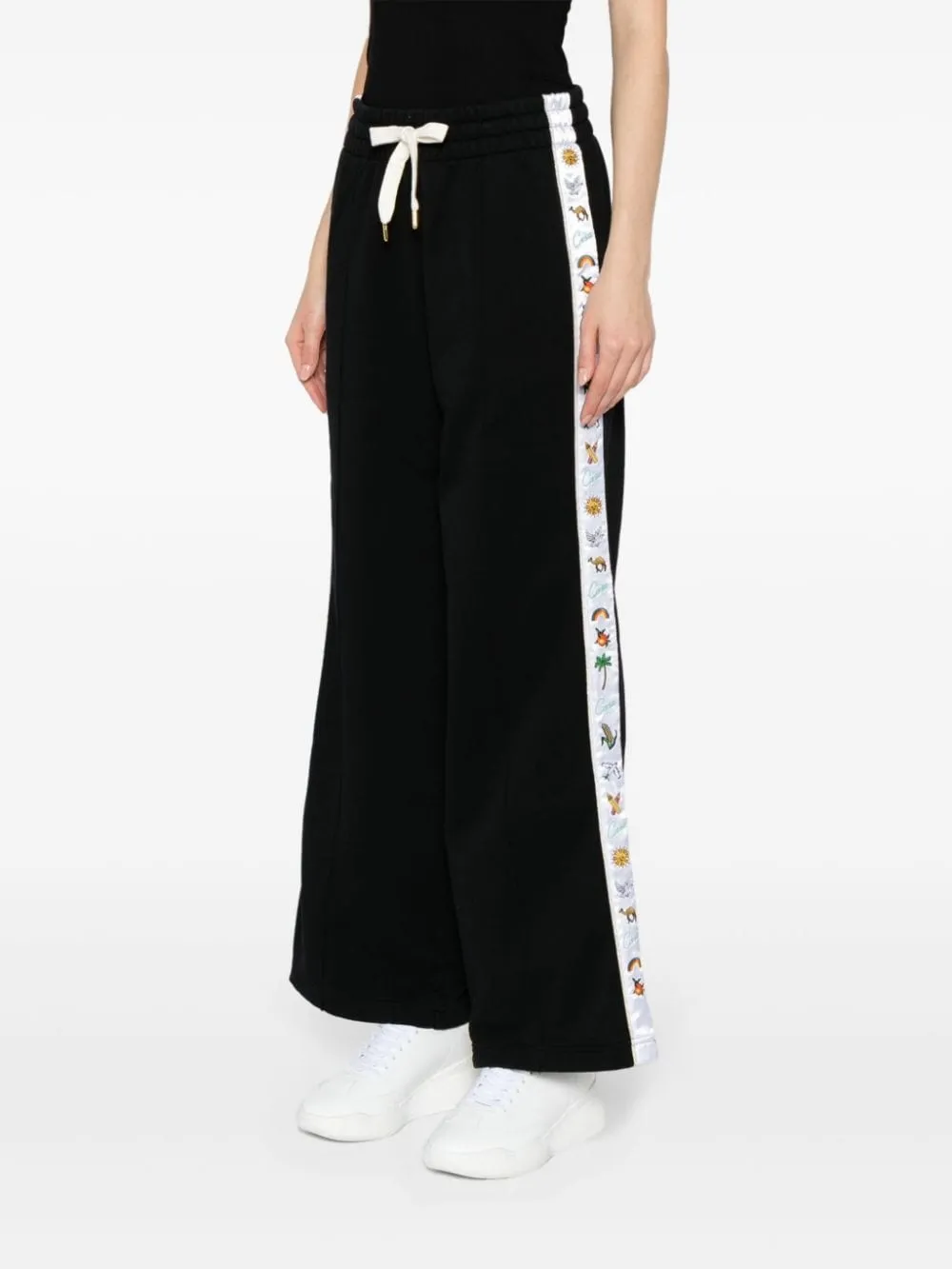Drawstring Waist Sweatpants