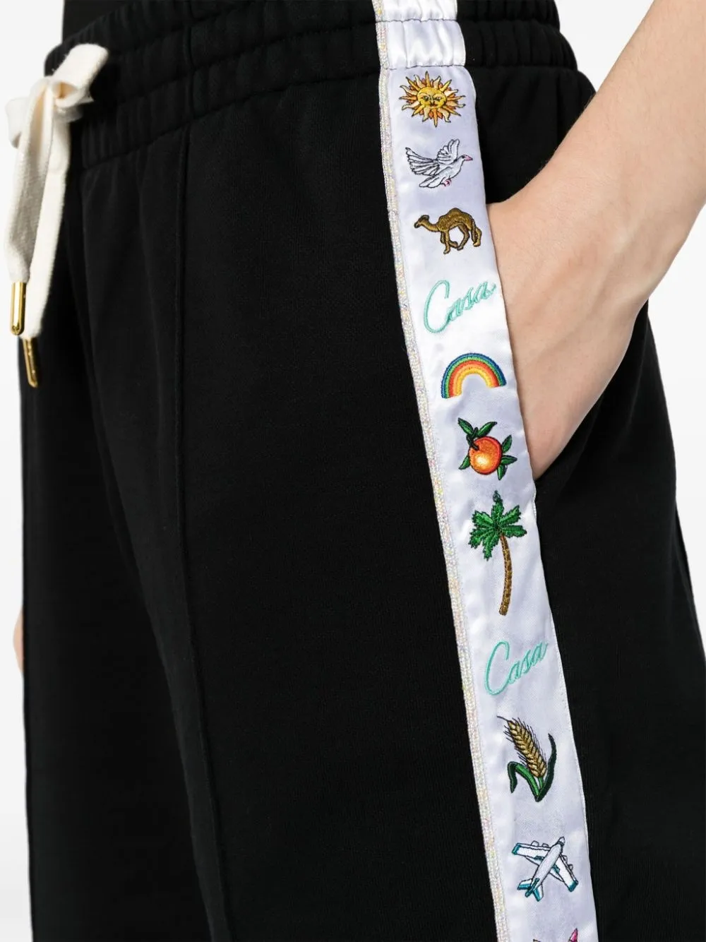 Drawstring Waist Sweatpants