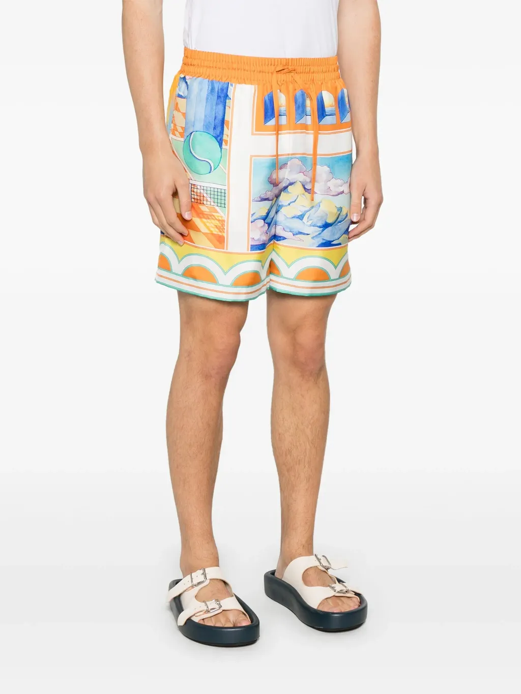 Elastic Waist Shorts