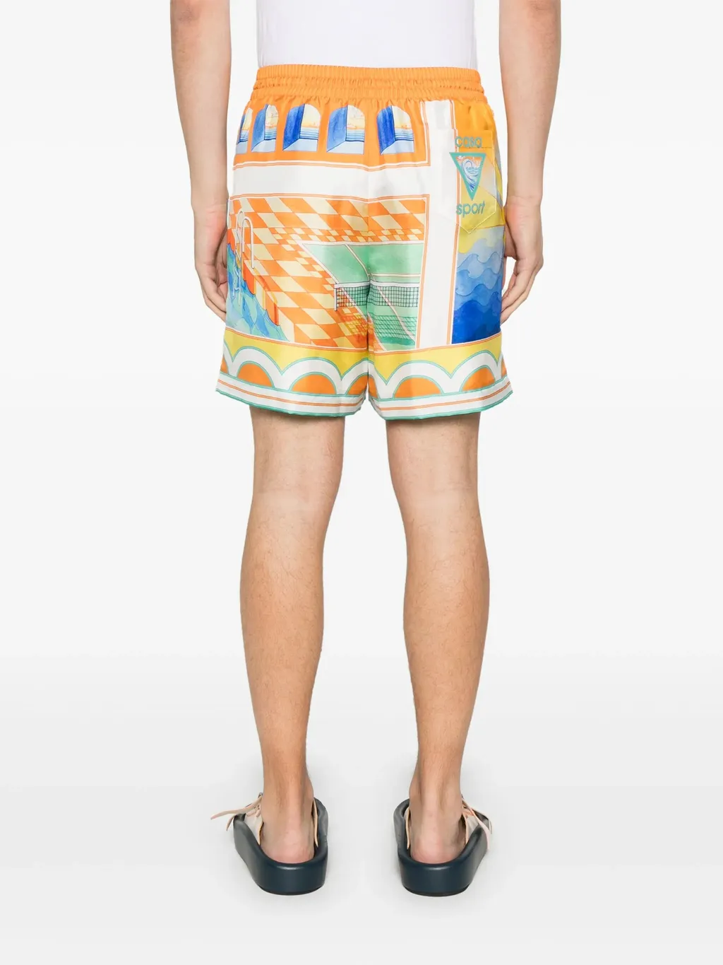Elastic Waist Shorts
