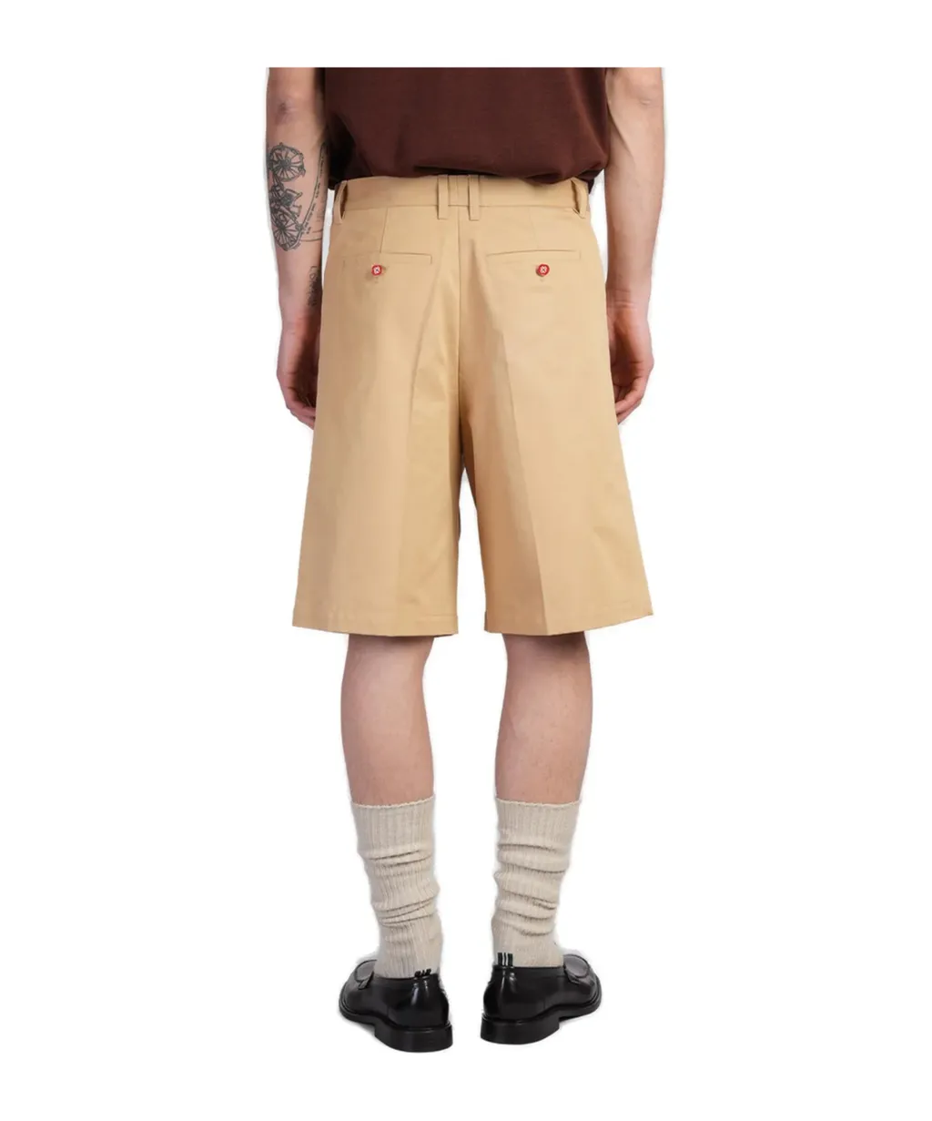 Logo Button Shorts