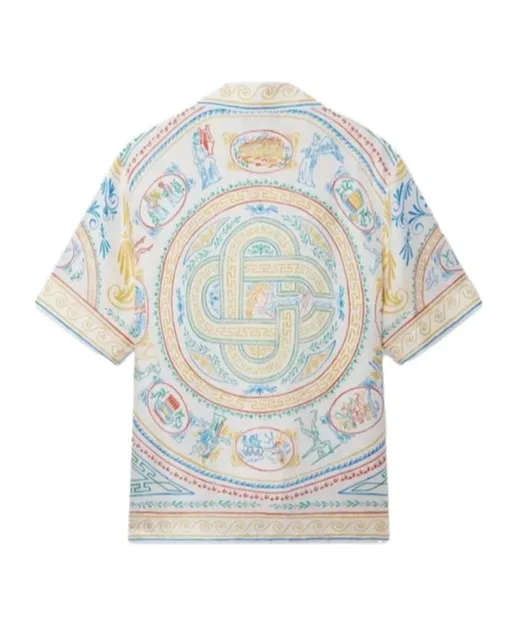 Multicolour Silk Shirt