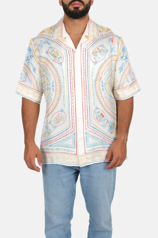 Multicolour Silk Shirt