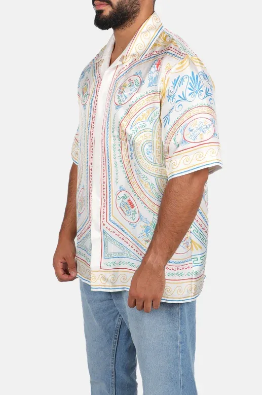 Multicolour Silk Shirt