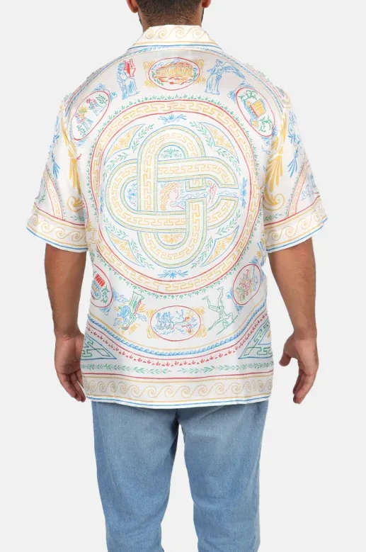 Multicolour Silk Shirt