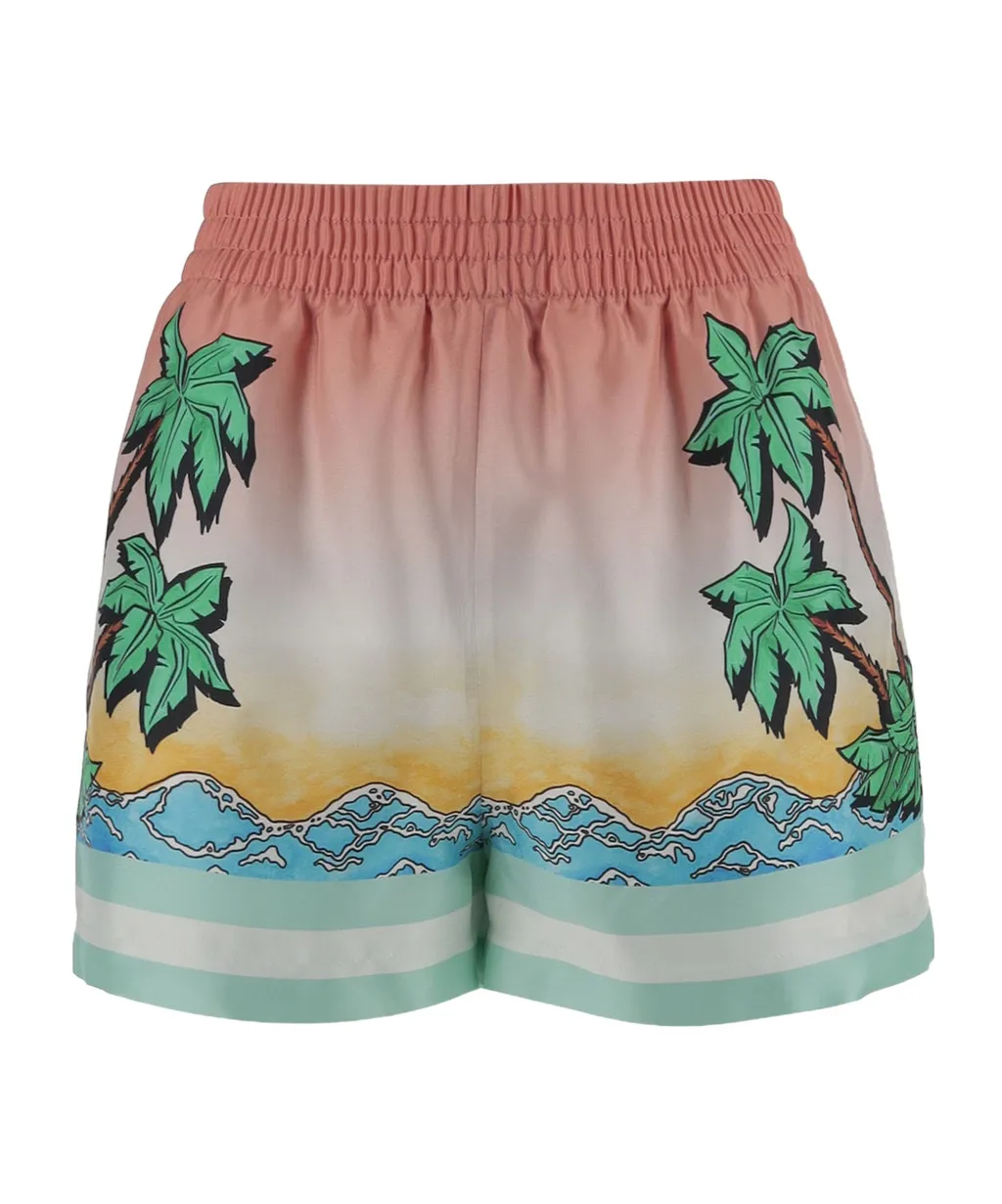 Tennis Club Satin Shorts