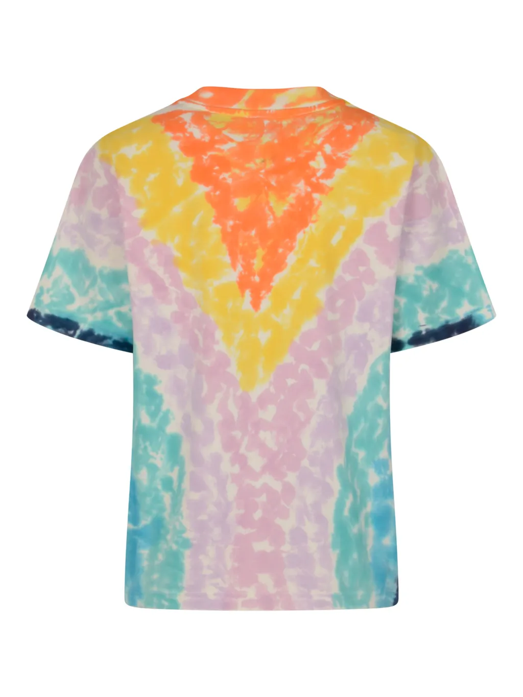 Floral Printed Tie Dye T-Shirt