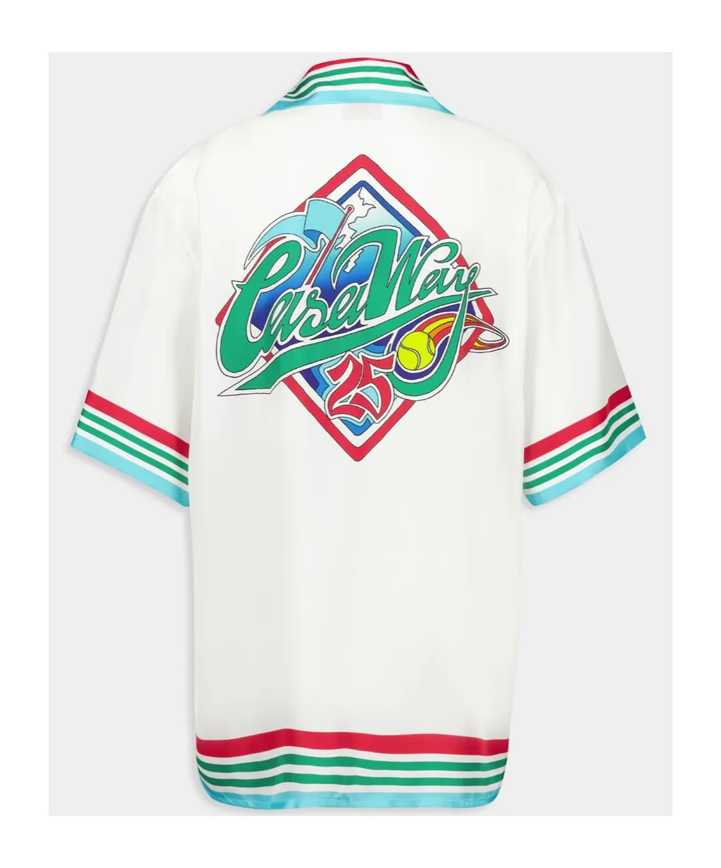 Casa Way World Series Short Sleeved Satin Shirt