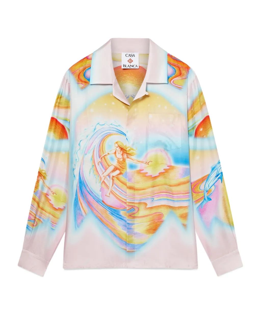Psychedelic Nirvana Long-Sleeved Shirt