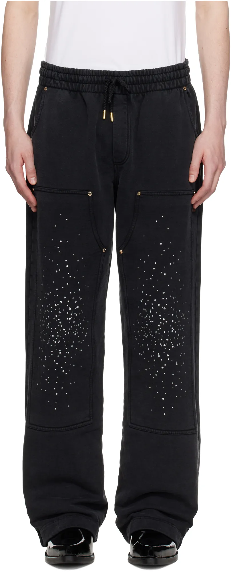 La Premonition Crystal-Embellished Pants