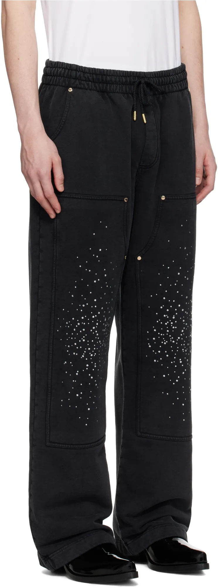 La Premonition Crystal-Embellished Pants