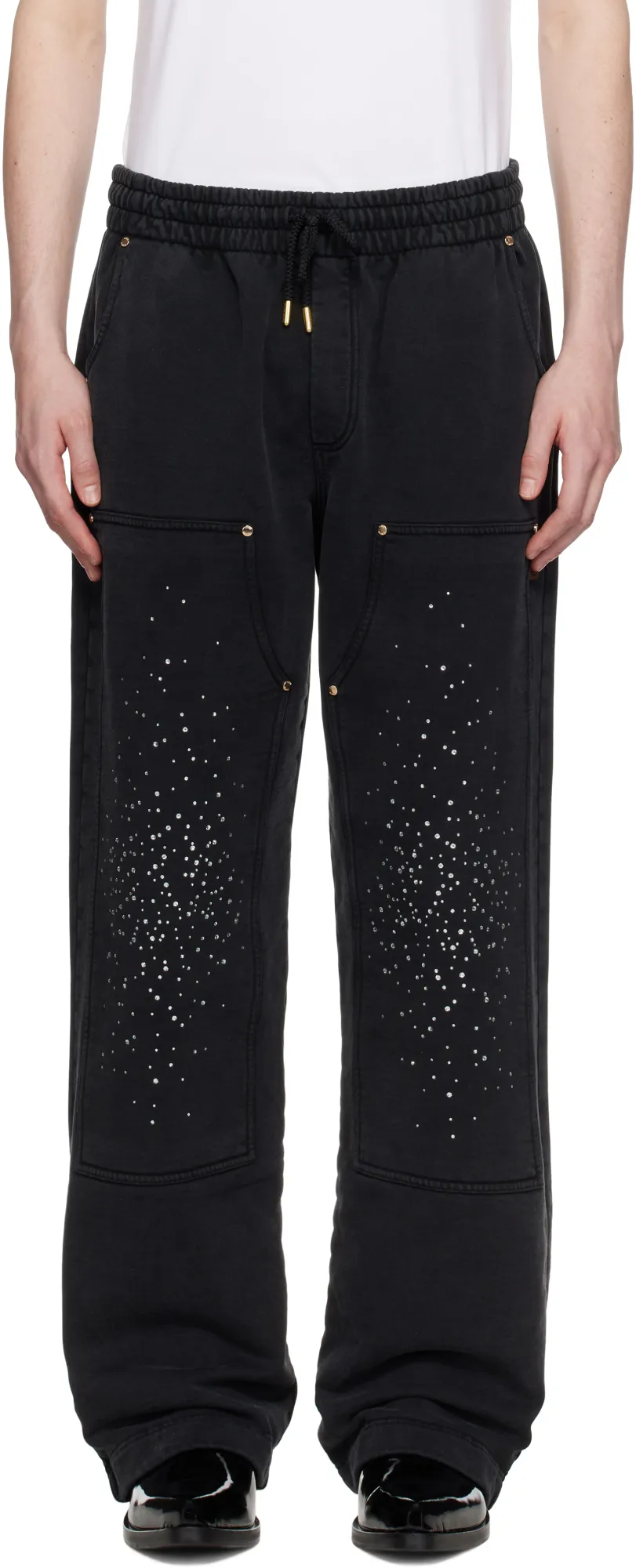 La Premonition Crystal-Embellished Pants