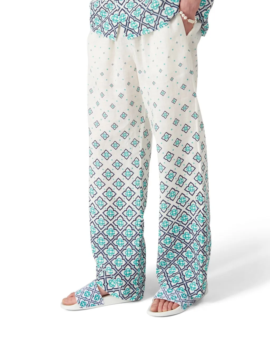 Gradient Monogram Trousers